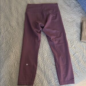 Lululemon Wunder Train high rise Women's Purple Leggings